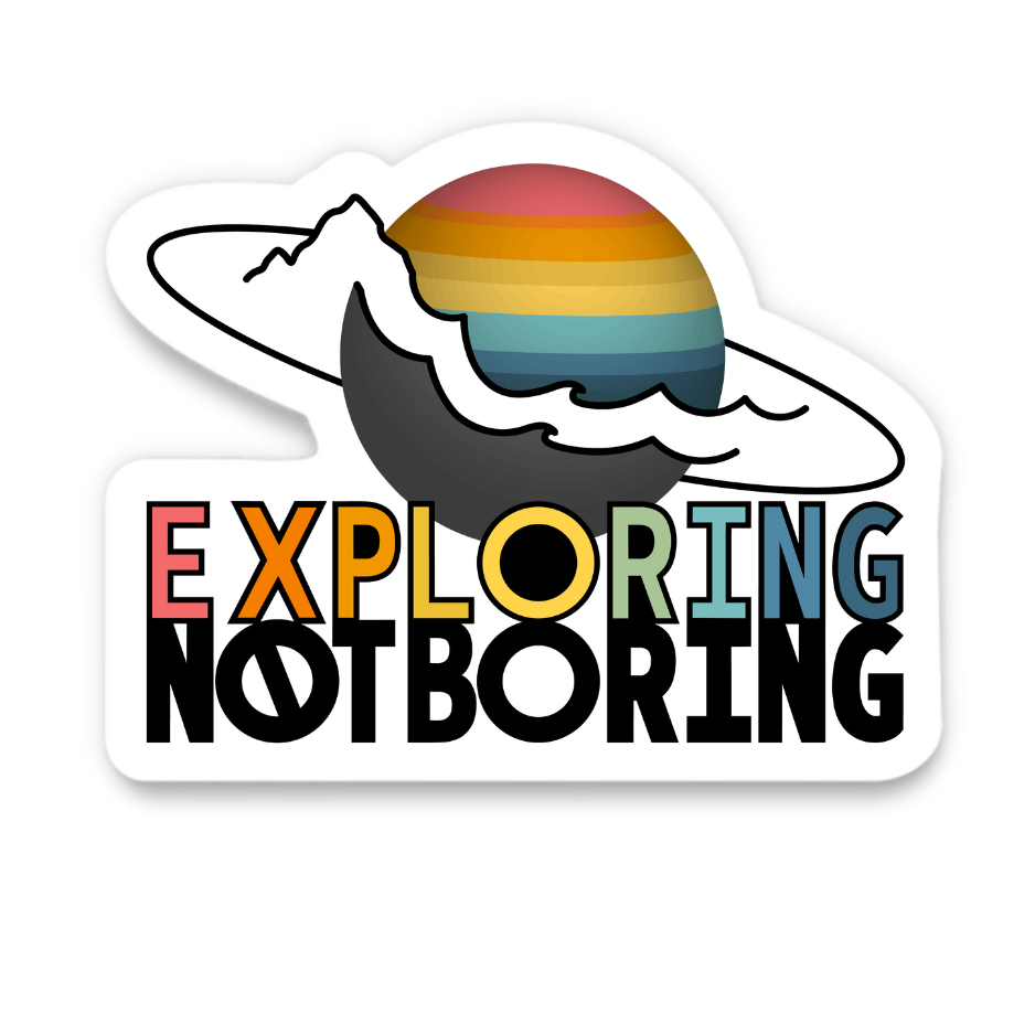 EXPLORINGNOTBORING Crew Patch (Sticker)