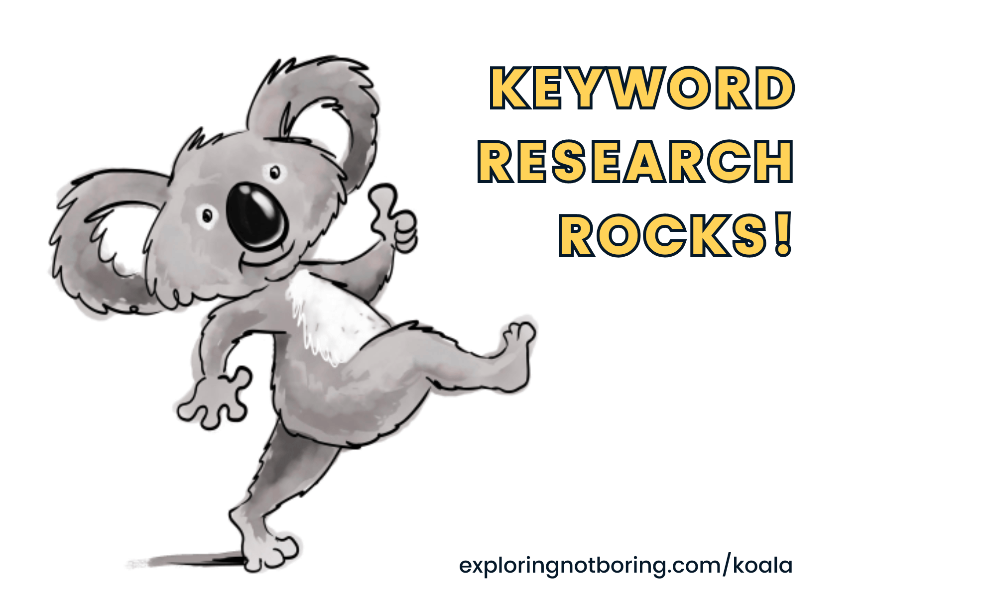 Google Keyword Research_Meet and Draw A Koala on exploringnotboring.com